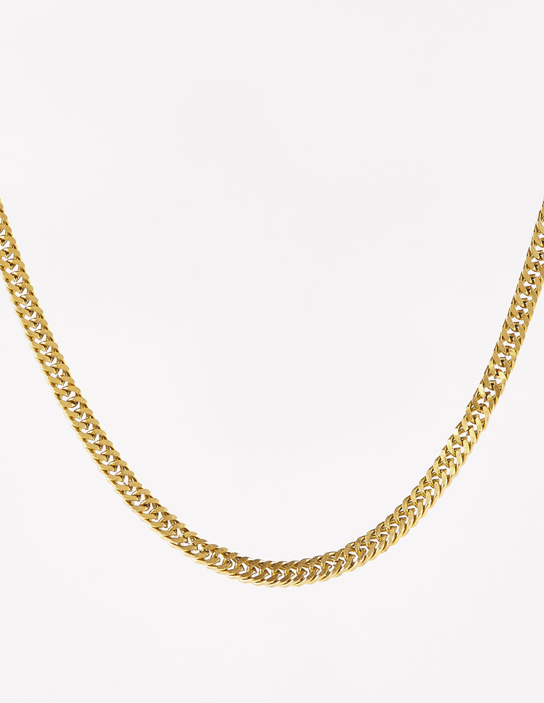 Collar con eslabones dorado Amaia